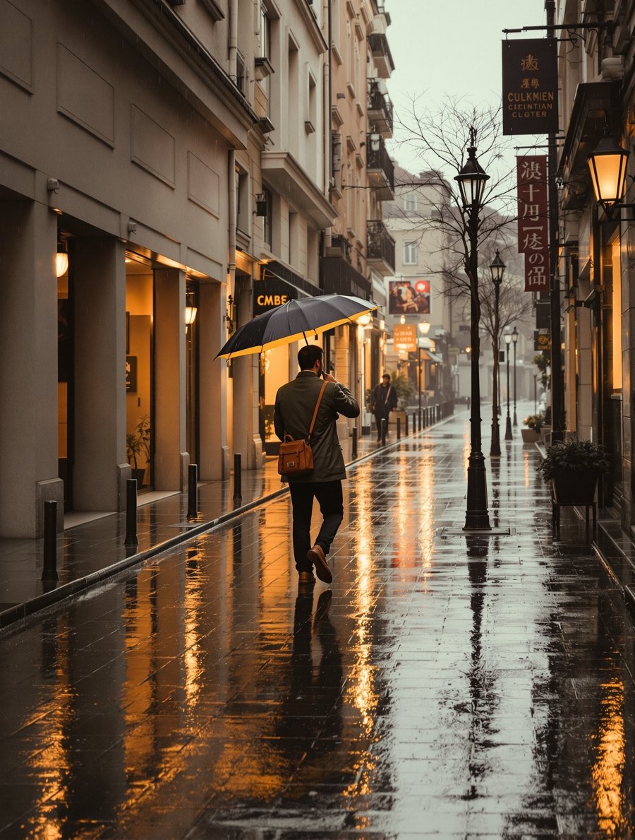雨后的霓虹 - 街拍人文